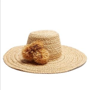 Oasis Fringed Raffia Hat by Lola Hats